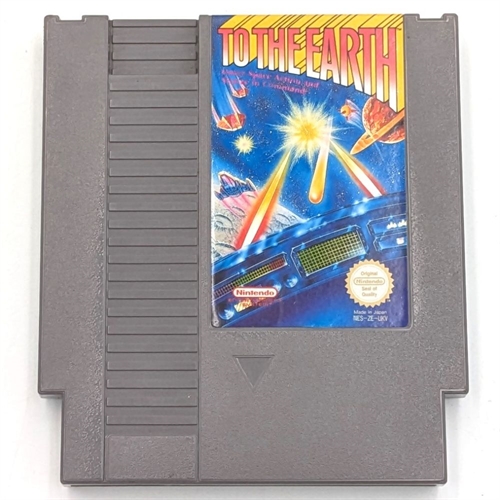 To The Earth - UKV - NES Game (B Grade) (Used)